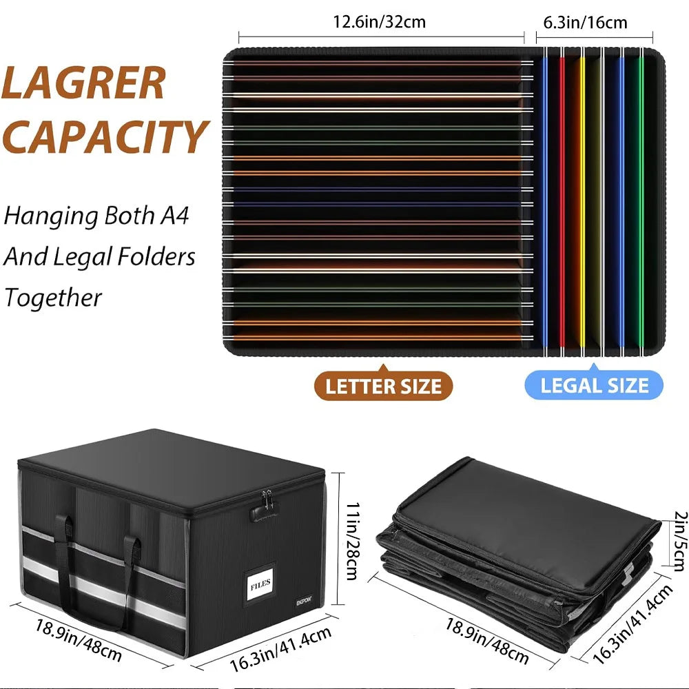 File Organizer Bag – Fireproof & Waterproof