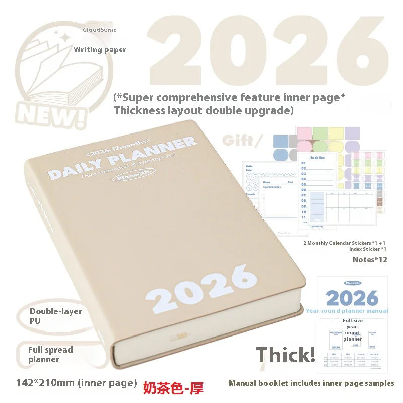 2026 Agenda Planner