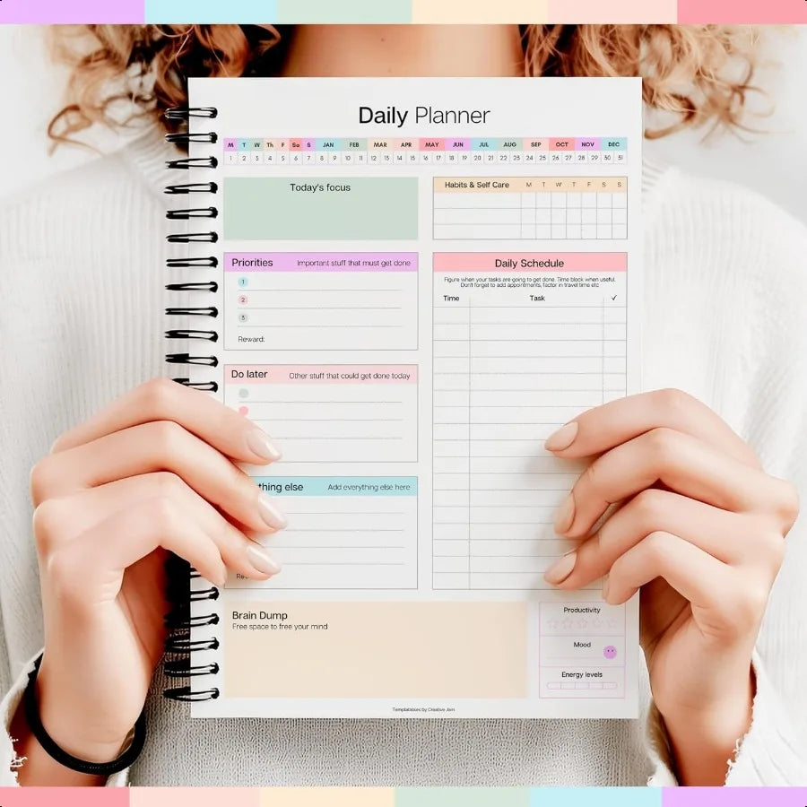 ADHD Daily Planner – Task & Productivity Organizer
