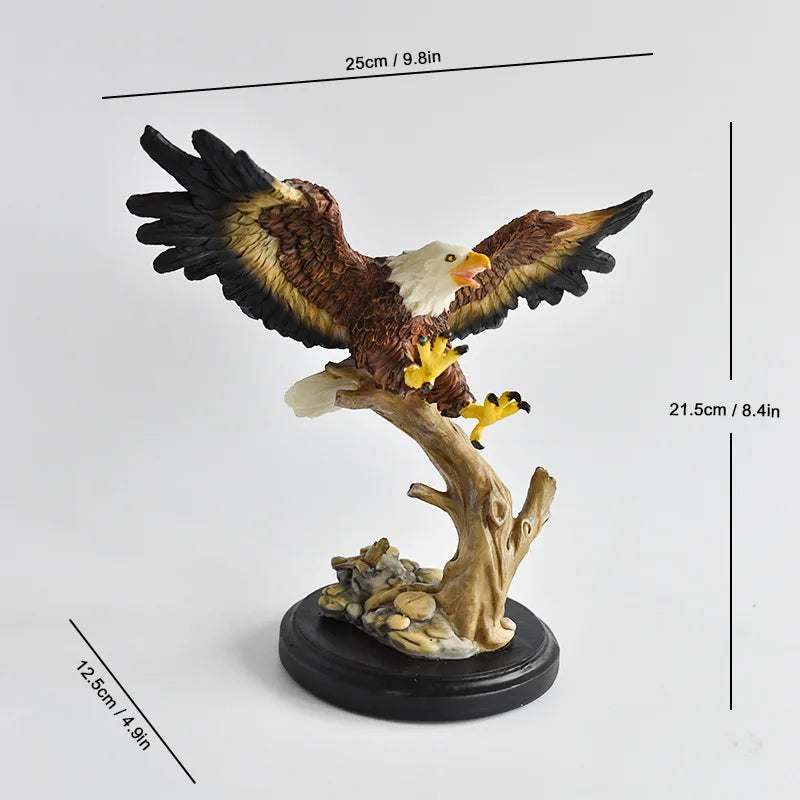 Independence Day July Fourth 7.4th American bald eagle roc wings resin crafts ornaments office hotel high-end eagle decorations