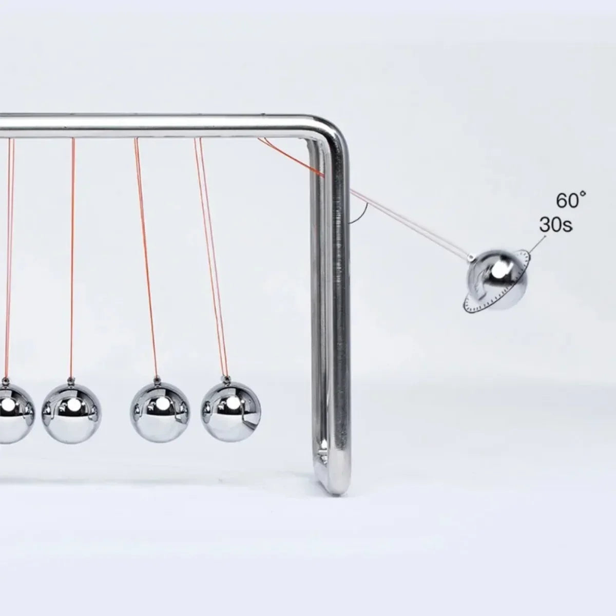 Metal 7 Ball Newton’s Cradle