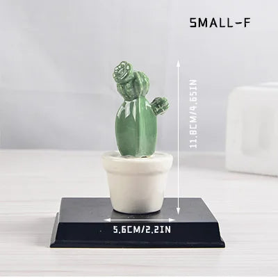 Ceramic Cactus Multi-Potted Decor