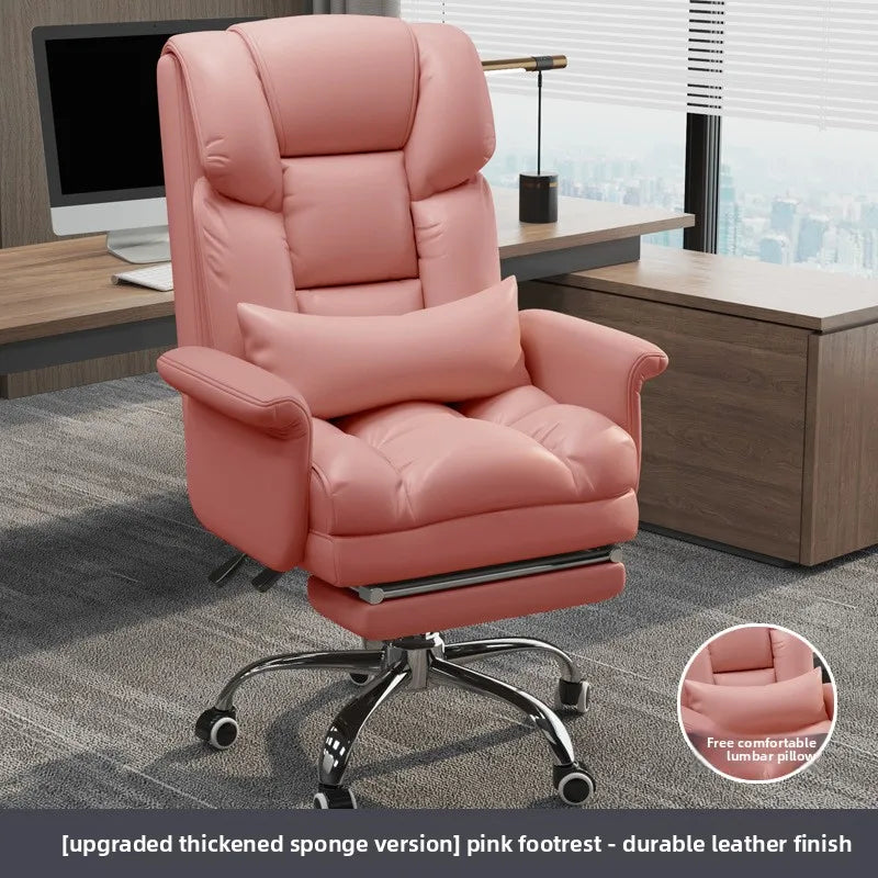 Executive Ergonomic Leather Office Chair
