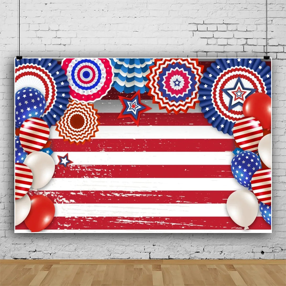 4th of July Party Banner