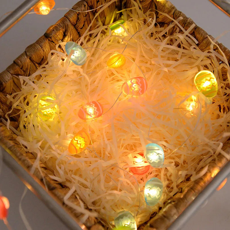 Easter Rabbit & Chick LED String Lights