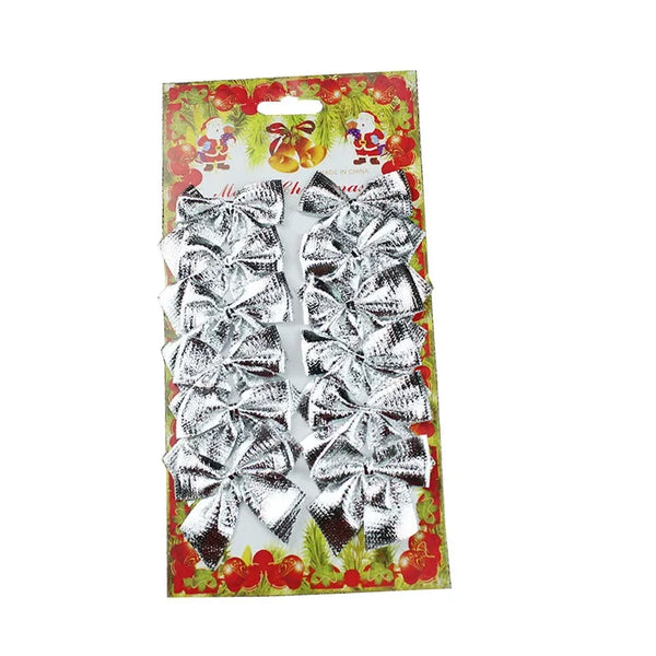 12pcs Mini Christmas Bows