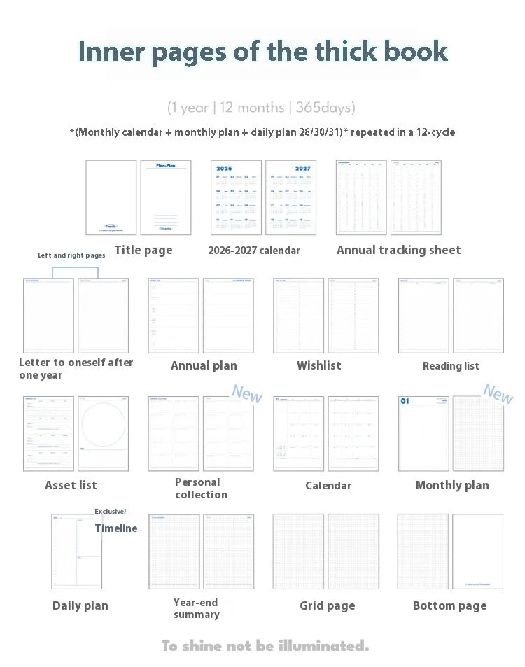 2026 Agenda Planner
