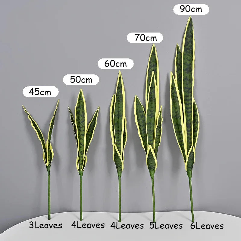 35" Artificial Tropical Snake Plant