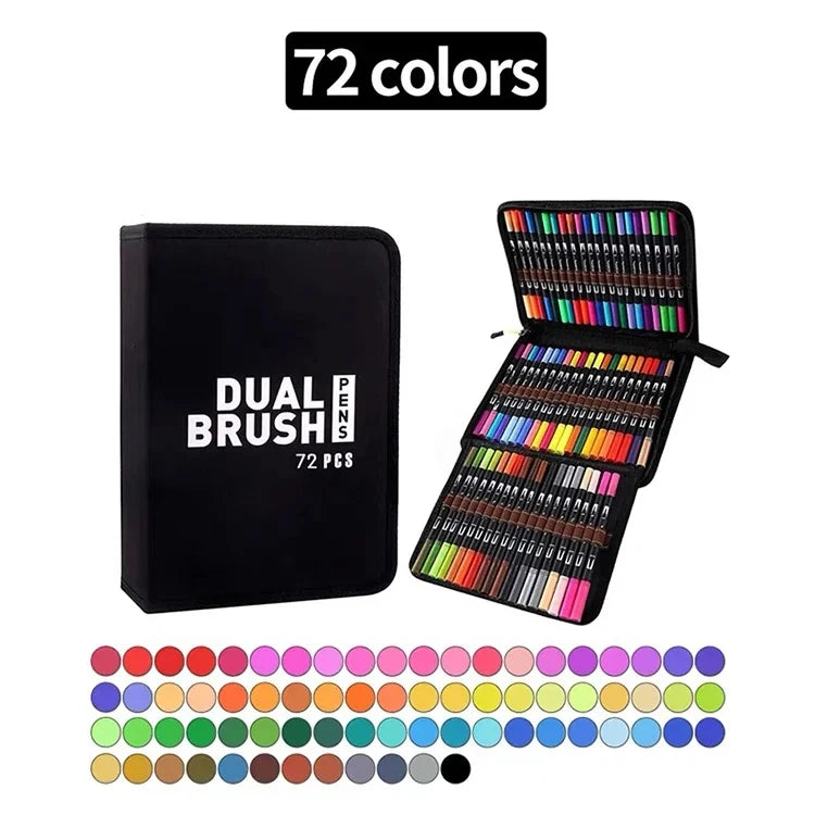 Watercolor & Fine liner Art Set