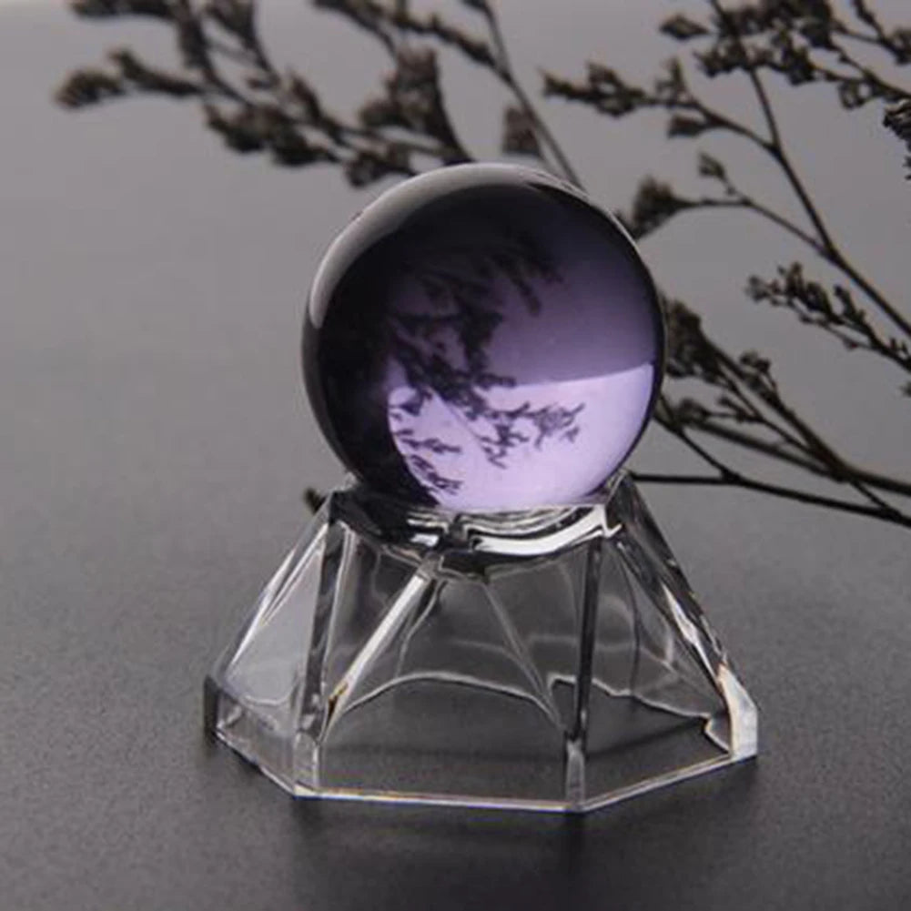 Acrylic Crystal Ball Base