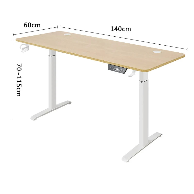 EleElectric Height Adjustable Sit-Stand Deskctric Height Adjustable Desk – Sit-Stand Computer Table for Home Office