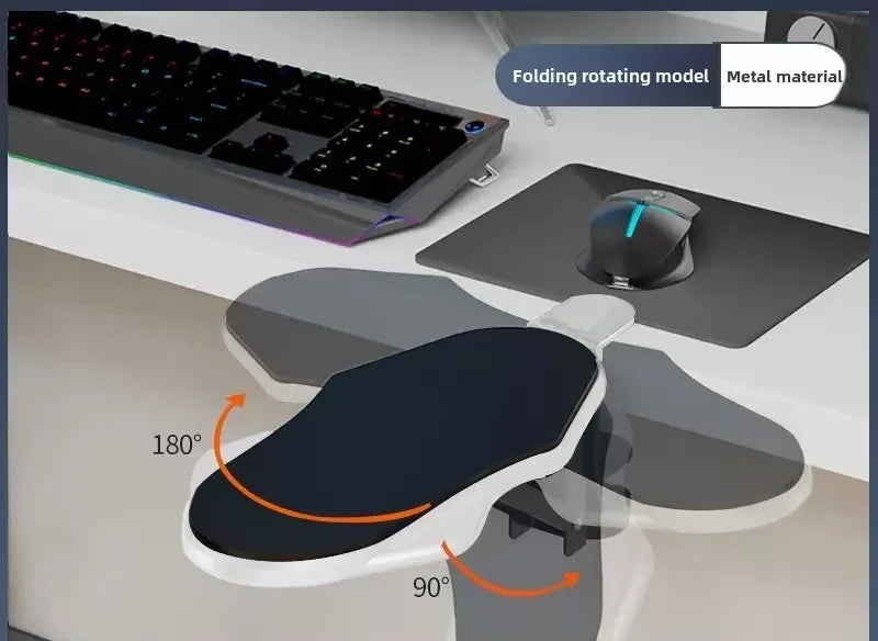Foldable Ergonomic Computer Arm Rest Pad