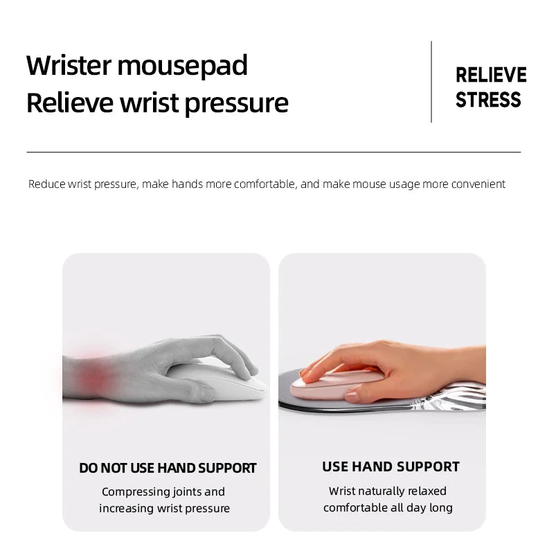 Gel Mouse Pad with Wrist Support