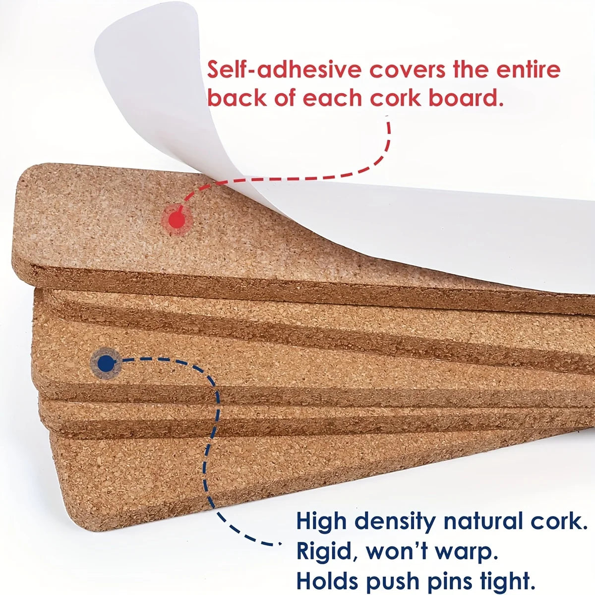 Self-Adhesive Cork Board Strips
