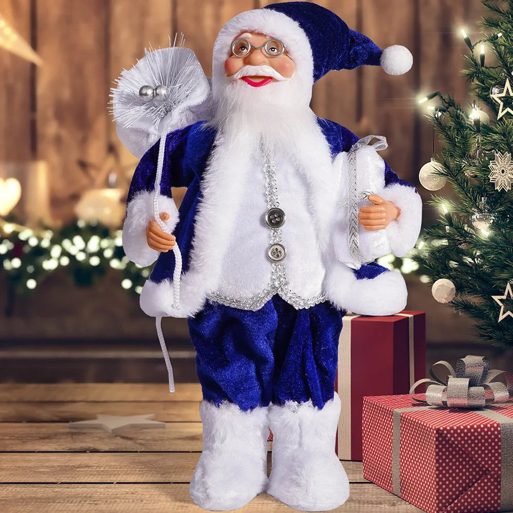 12in Standing Santa Claus Doll