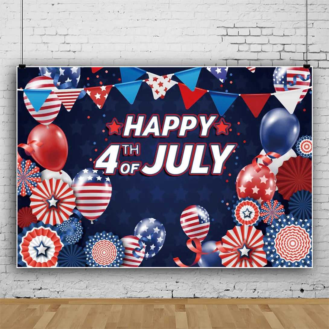 4th of July Party Banner