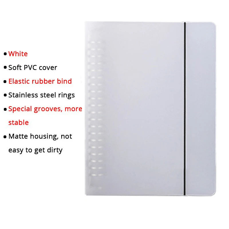 Refillable A4/B5/A5 Binder Notebook