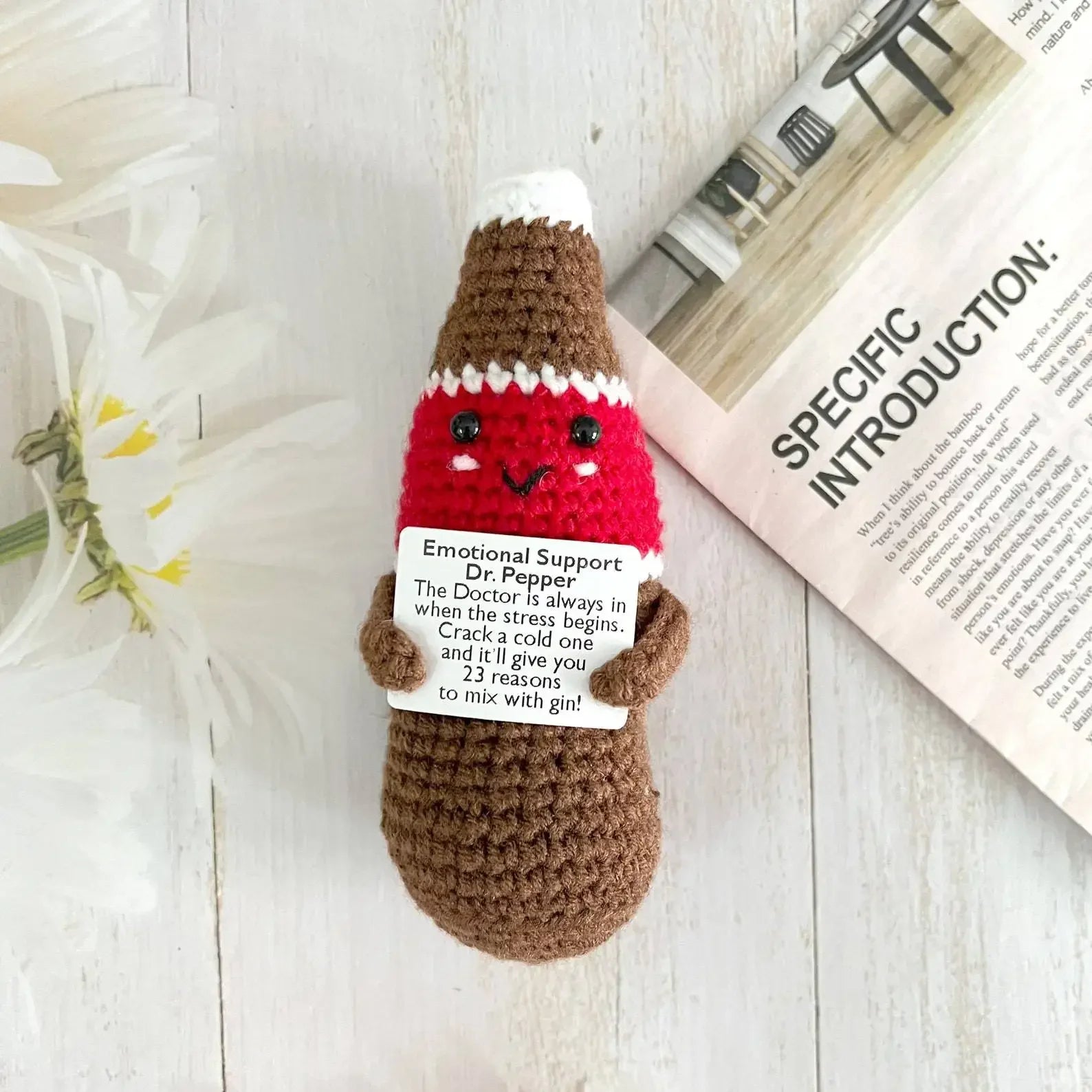 Desktop Crochet Doll