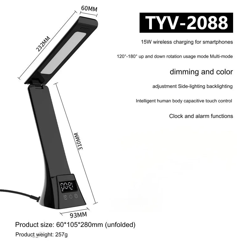 desk lamp: