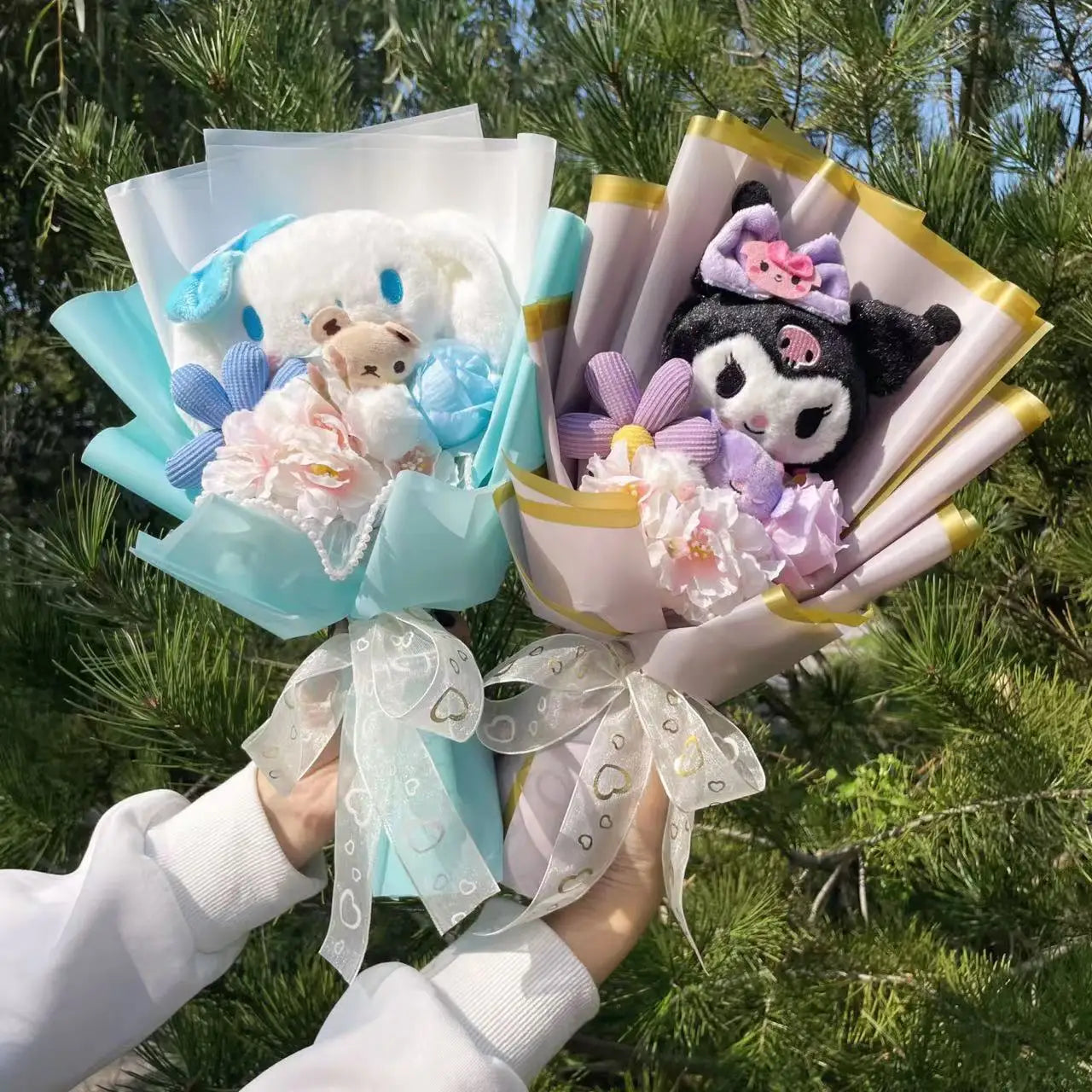 Cartoon Plush Flower Bouquet Gift