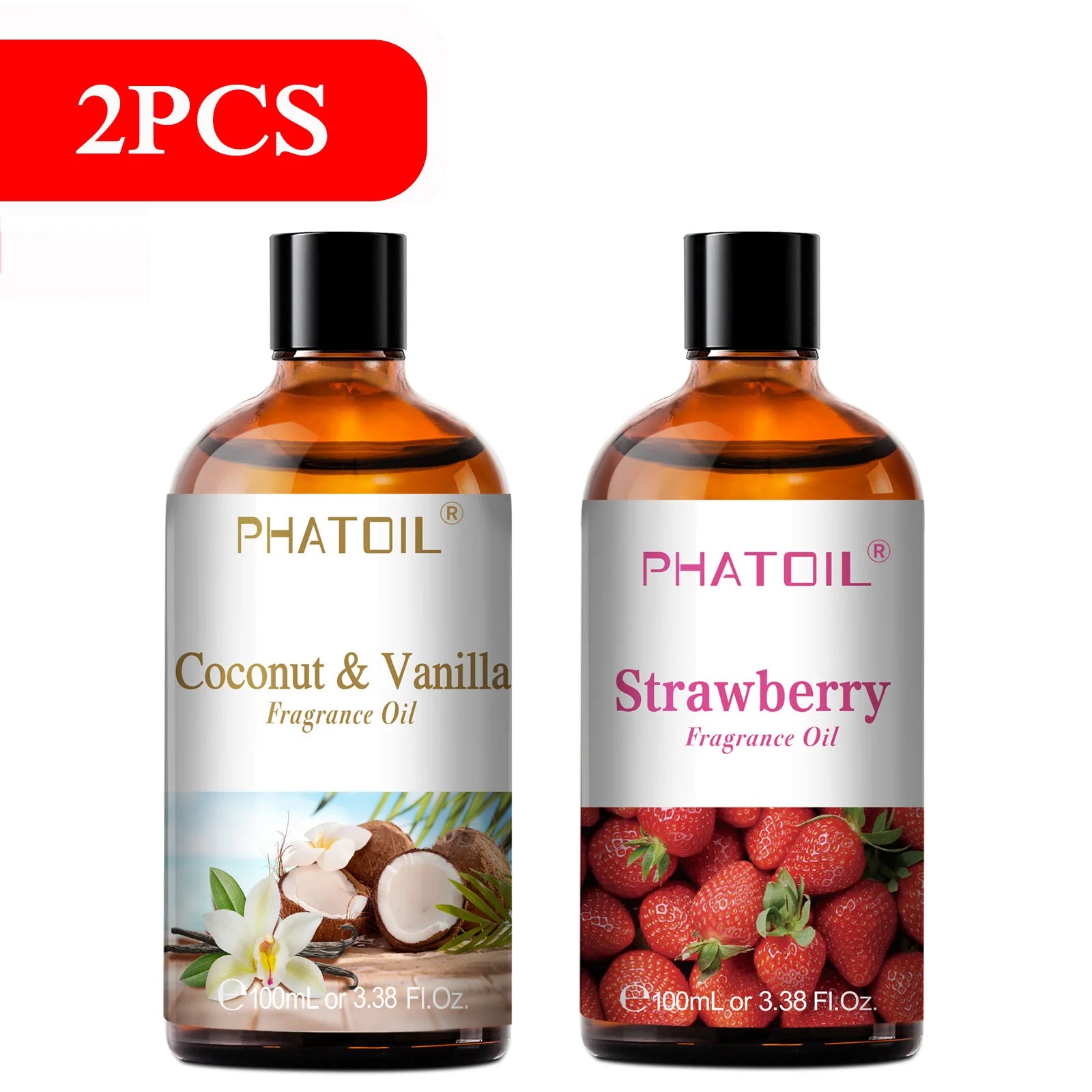 PHATOIL 100ml Fragrance Oils for Aromatherapy & Diffuser