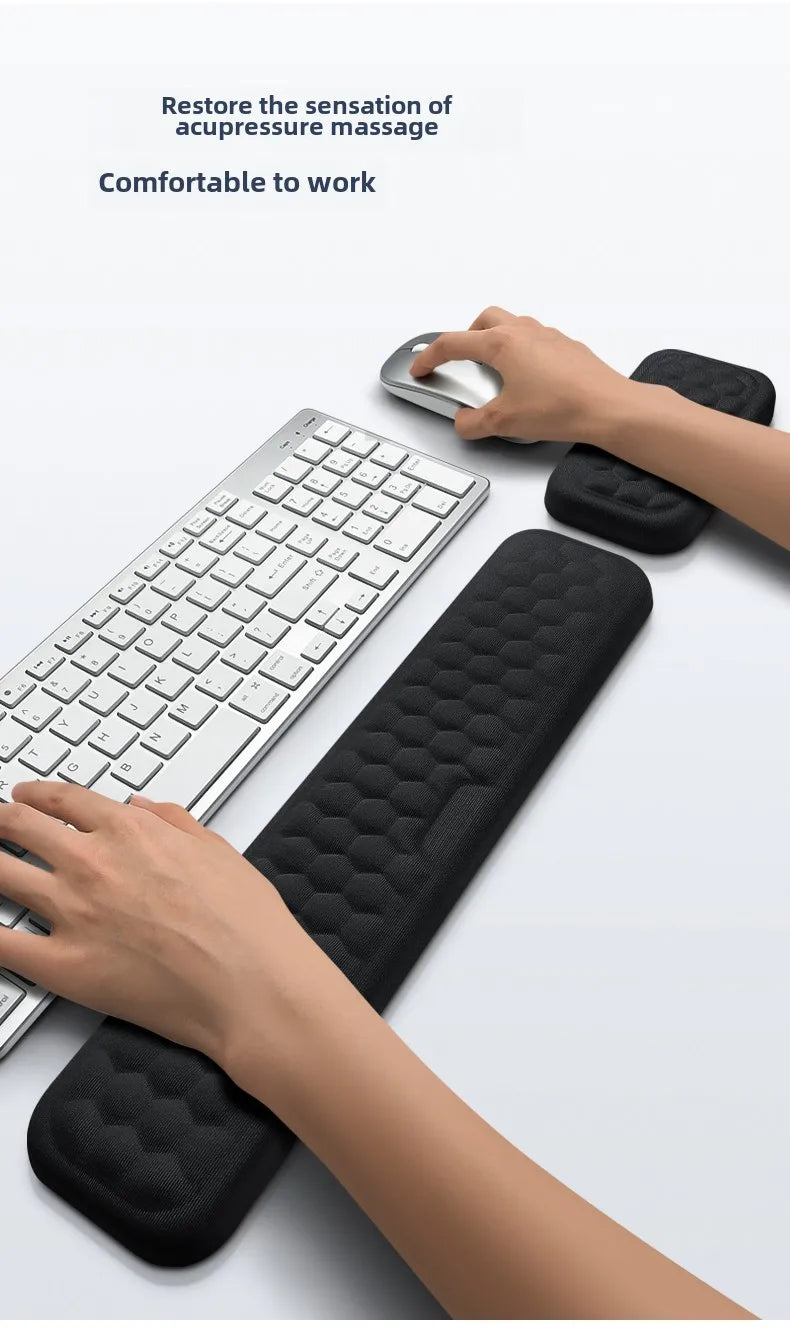 Ergonomic Memory Foam Keyboard