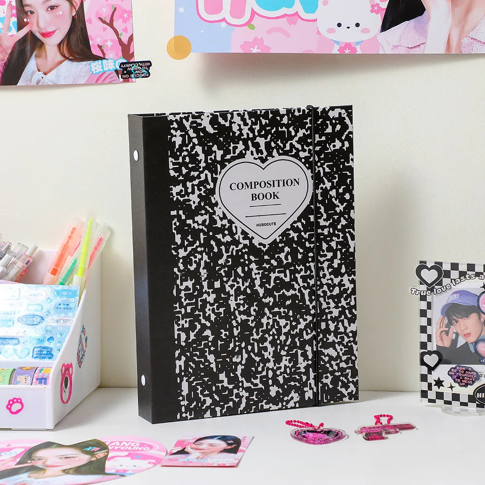 Sharkbang A5 Binder Notebook – Hard Cover Loose-Leaf Organizer
