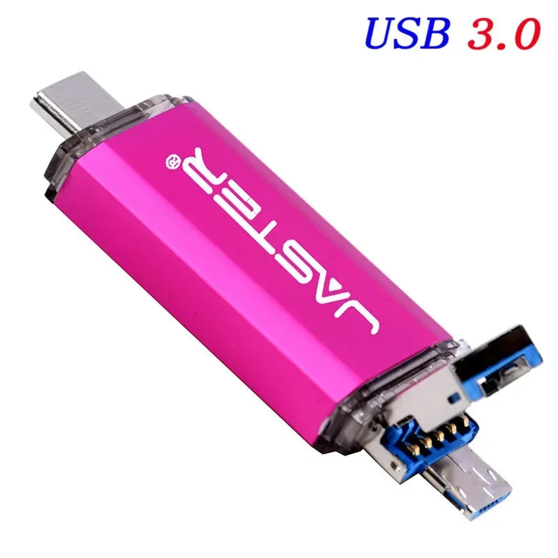 Multifunction OTG USB 3.0 Metal Flash Drive