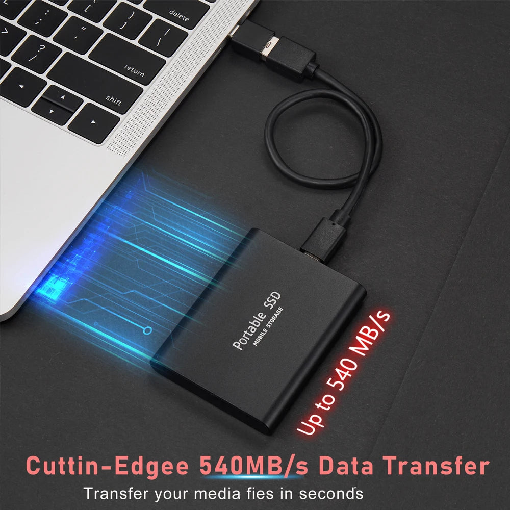 High-Speed Portable External SSD
