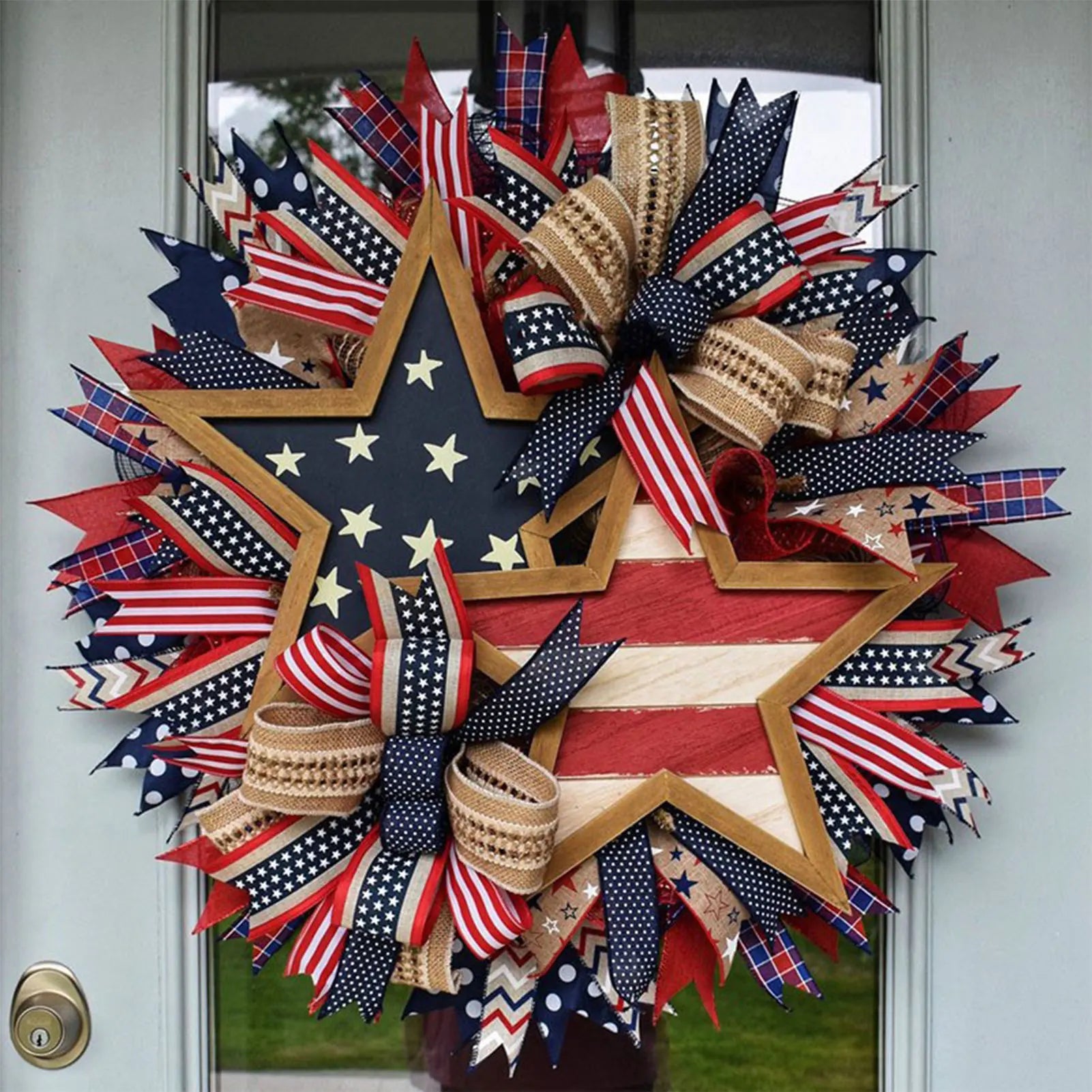 2025 Independence Day Decorative Wreath