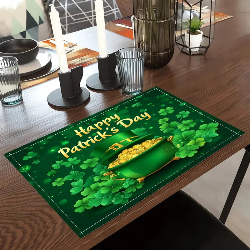 St. Patrick's Day Clover Placemats