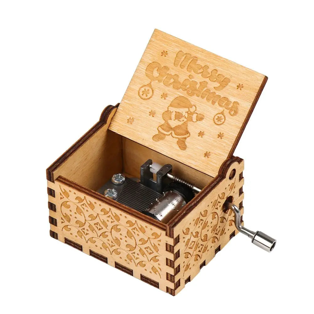 Vintage Wooden Music Box