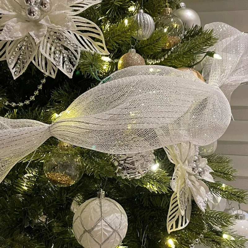 9M Christmas Ribbon Hanging Ornaments