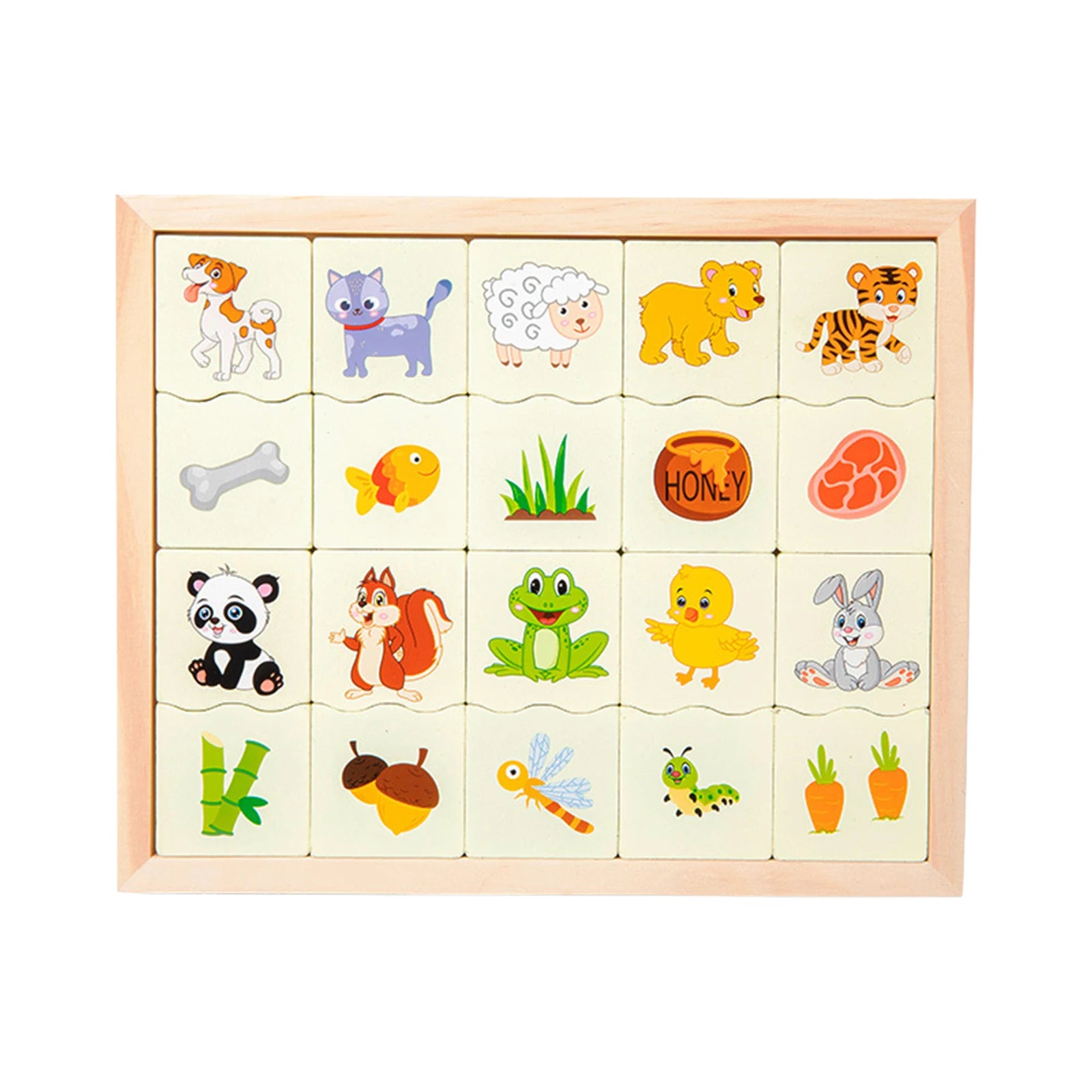 Wooden Counting & Math Puzzle Toy for Kids