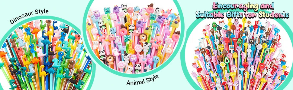 50 Pcs Mixed Gel Ink Pens