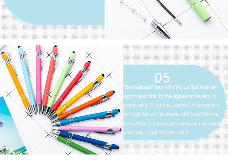 Custom Metal Ballpoint Stylus Pens