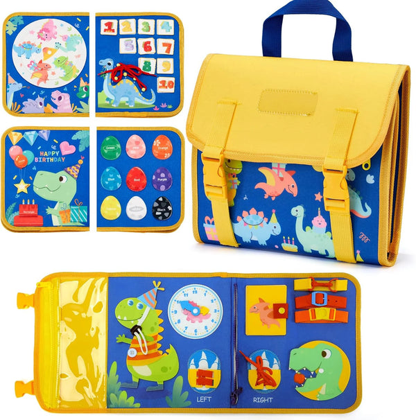 18-in-1 Montessori Busy Board for Toddlers