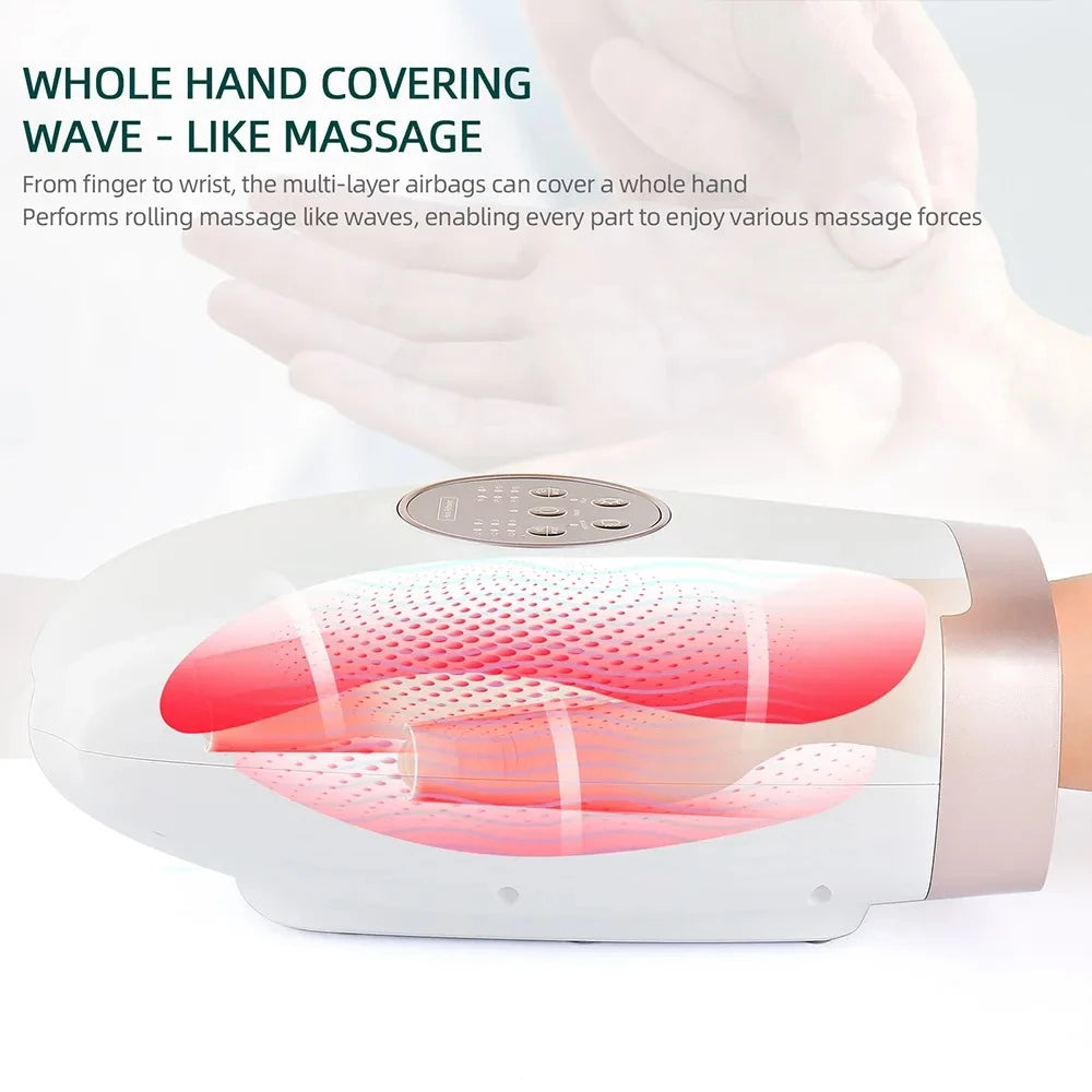 Hand Massager – Compression & Heat Therapy for Arthritis Relief