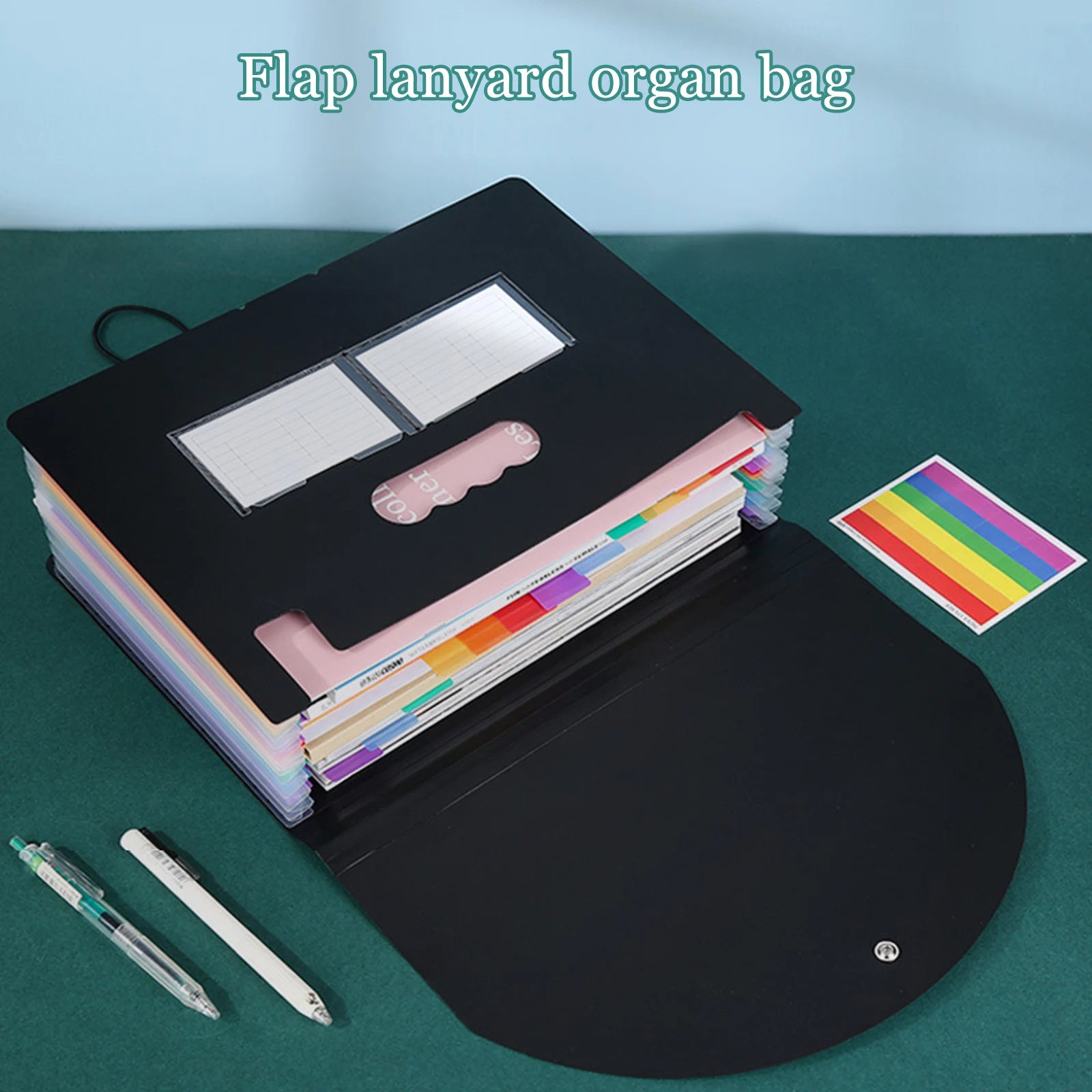 A4 Paper Organizer – 13/25-Pocket Expanding File Folder