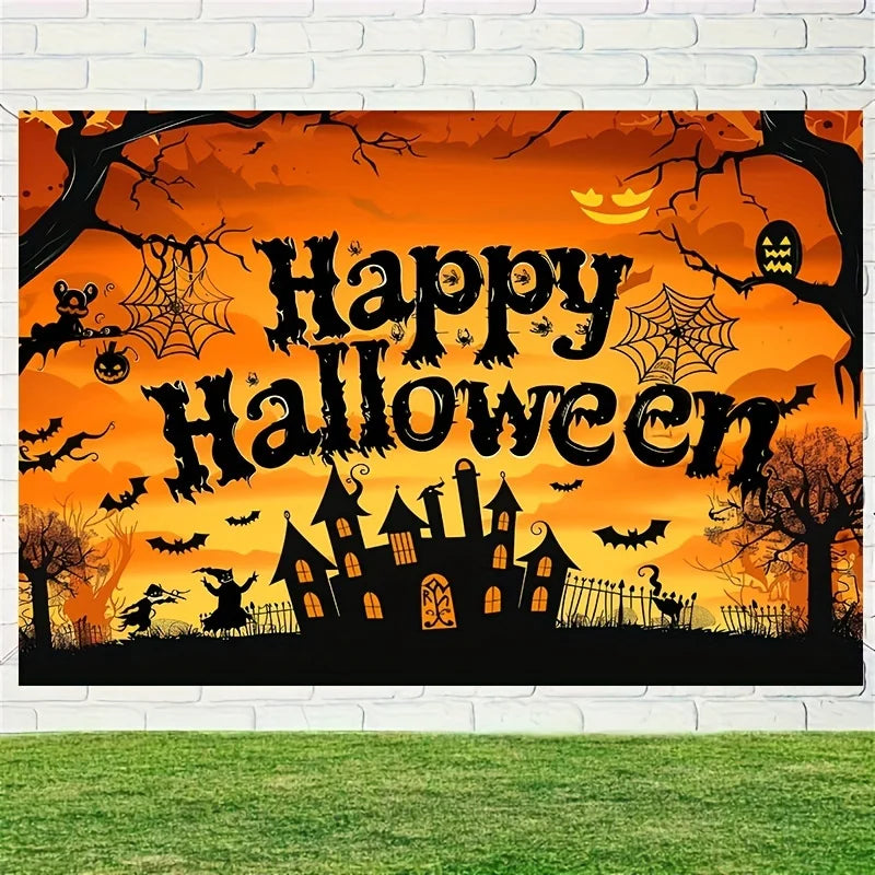 Halloween Party Backdrop