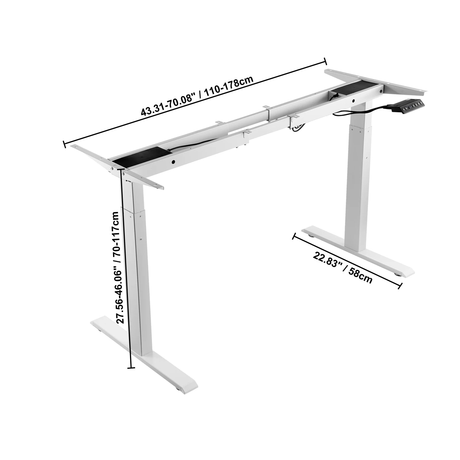 SucceBuy Electric Standing Desk Frame –