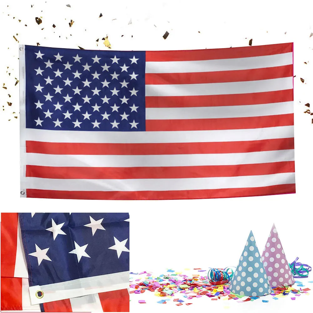 Polyester USA Flag 90x150cm