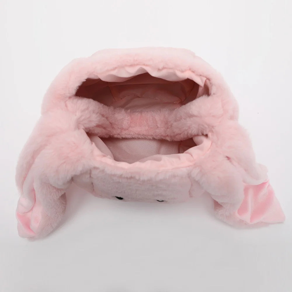 Plush Easter Basket Tote Bags
