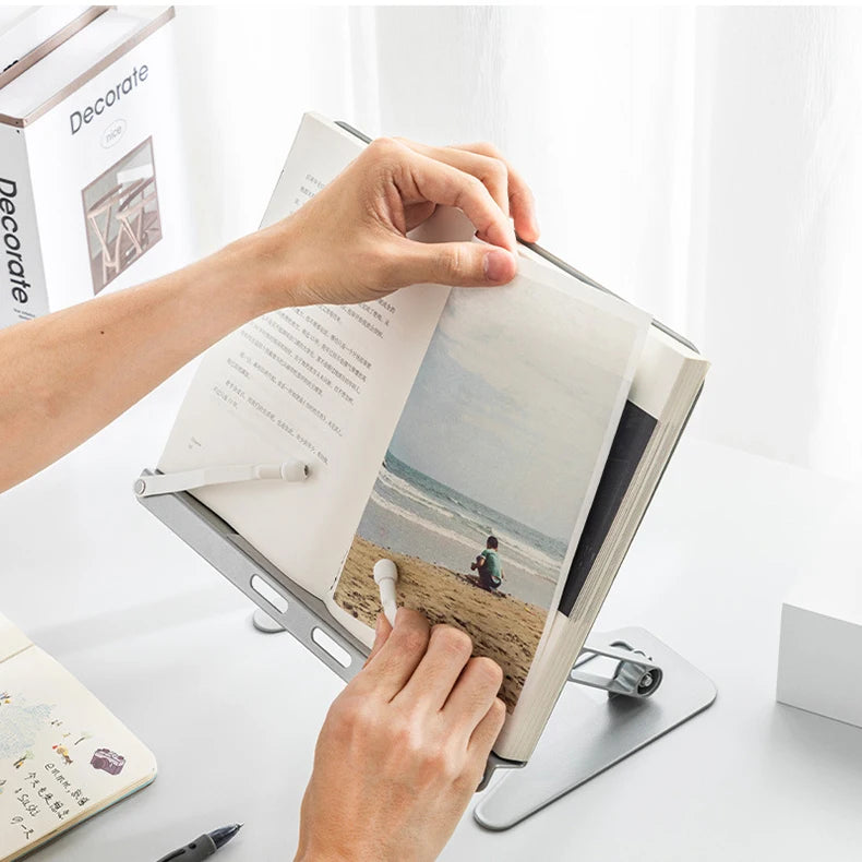 Adjustable Reading Stand – Multifunction Desk Tool for Books
