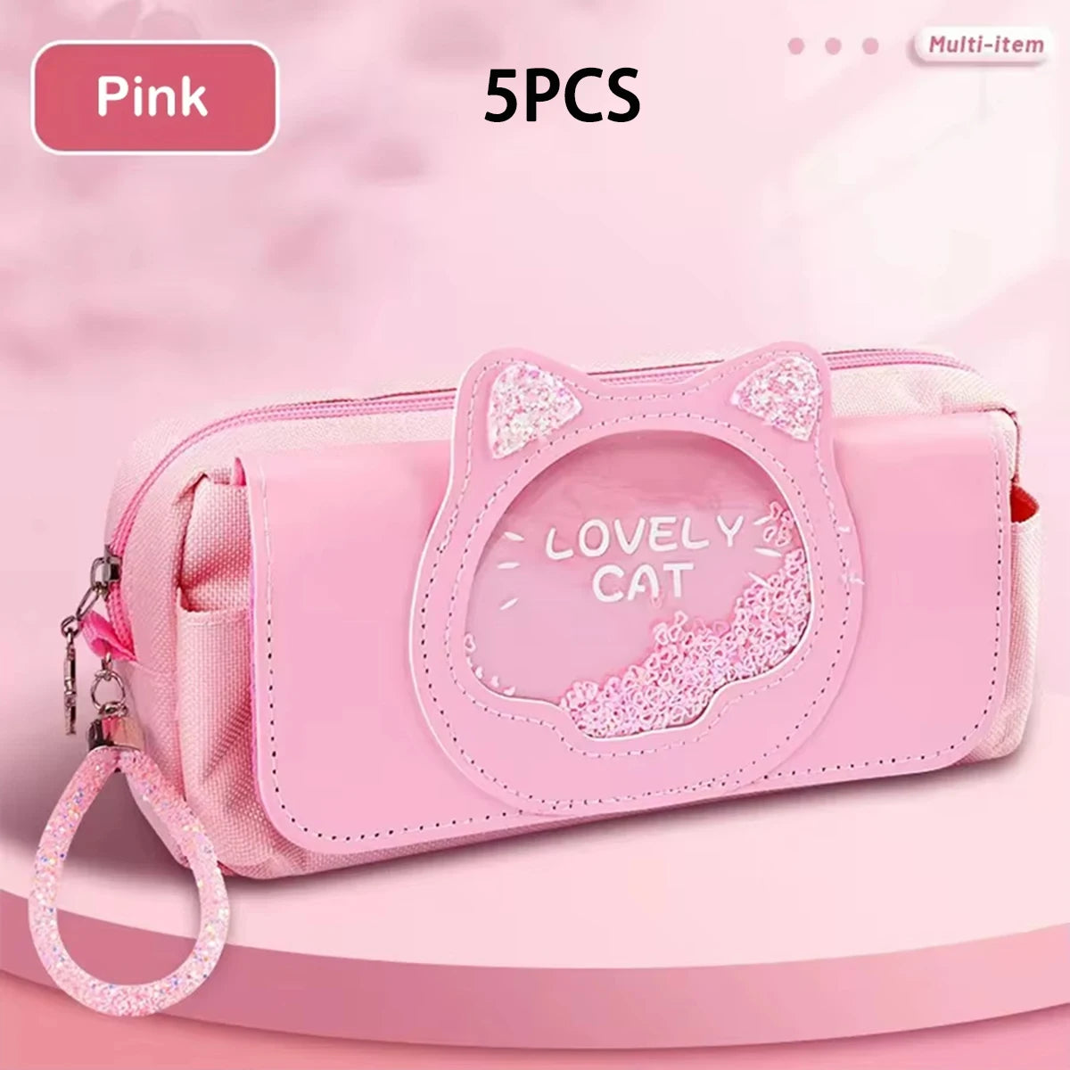 Kawaii Quicksand Pencil Case
