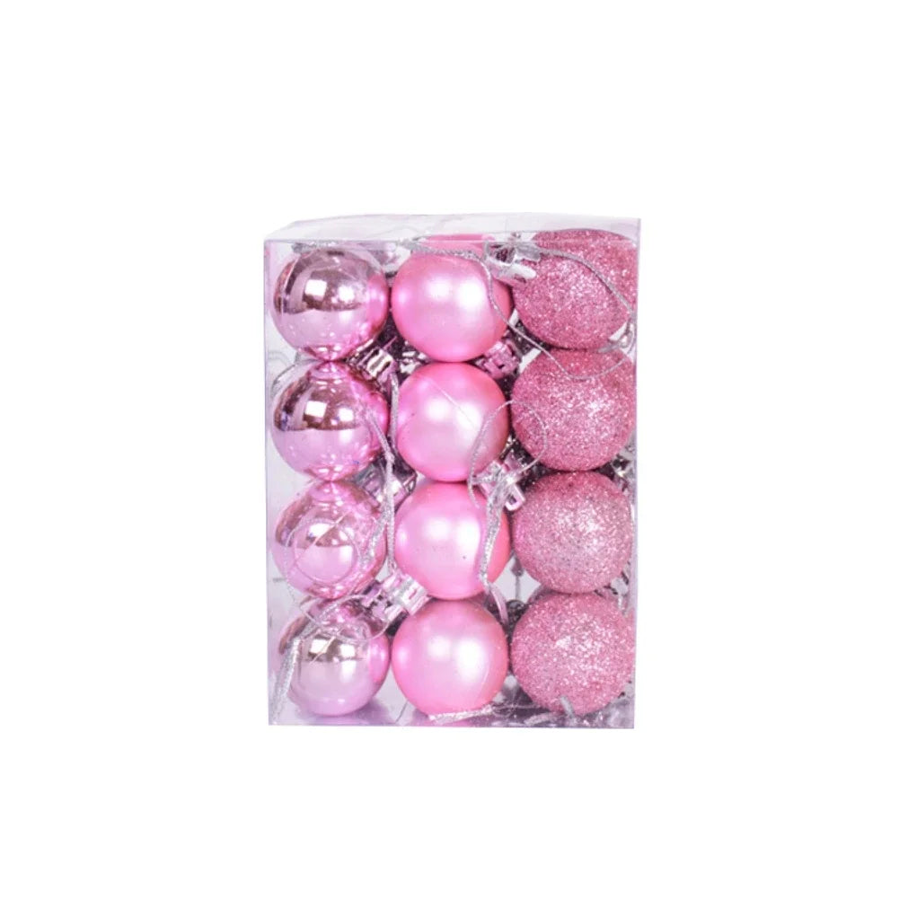 24PCS Christmas Tree Ball Ornaments