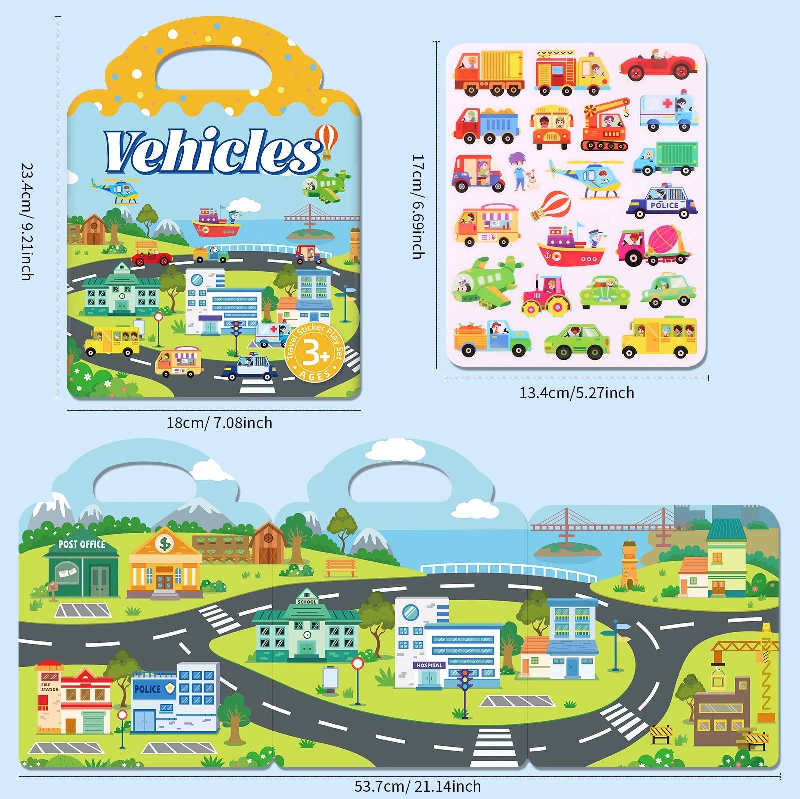 Kids’ Reusable DIY Sticker Book