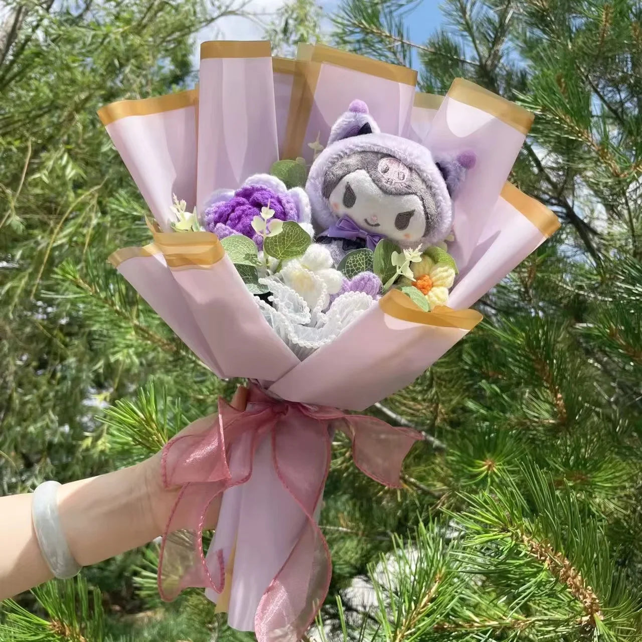 Cartoon Plush Flower Bouquet Gift