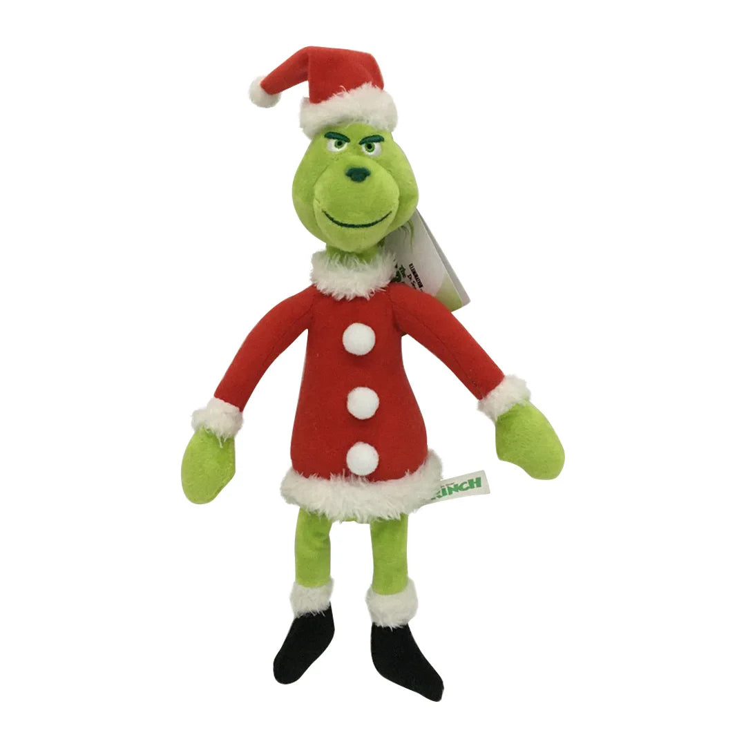 Green Shaggy Grinch Plush Doll
