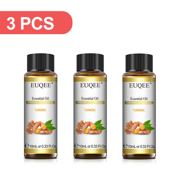 EUQEE 3-Piece Essential Oil Set, 10ml